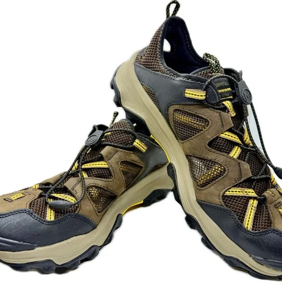 Merrell Men's Speed Strike Leather Sieve Water Shoe Earth - J135165 - Picture 4 of 8